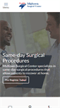Mobile Screenshot of midtownsurgicalcenter.com